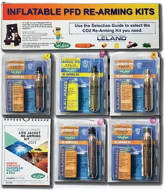 Life Jacket Re-Arm Kit Cross-Reference