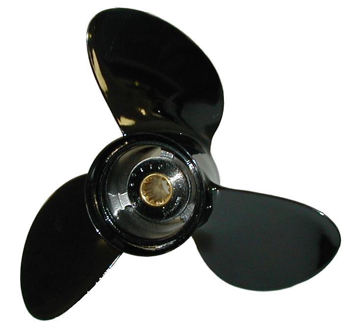 Michigan Wheel 12.250R15.000 Aluminum 3 Blade Michigan Match *Cupped* (011027)