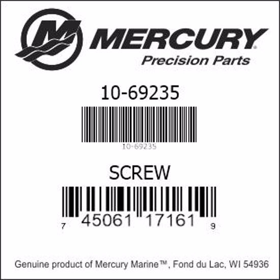 Mercury Thermostat Choke Screw