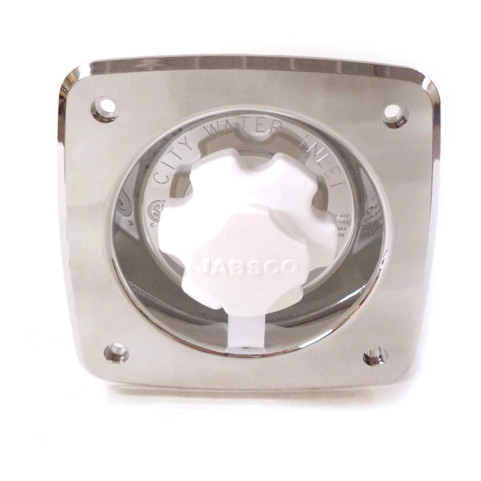 Jabsco Water Pressure Regulator Chrome Flush Mount