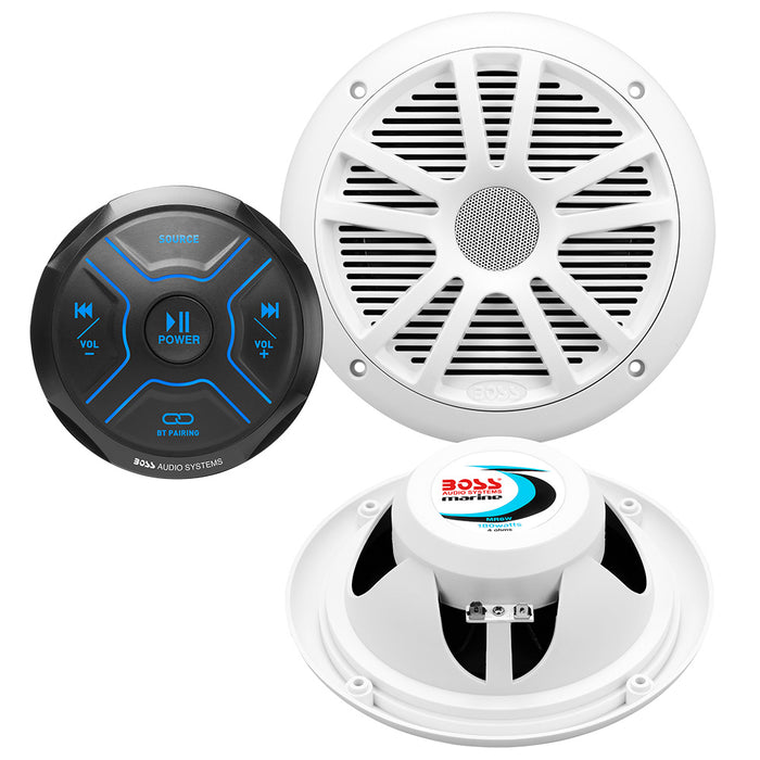 Kit Boss Audio MG150W.6 con altavoces MGR150B y 2 MR6W