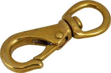 Sea-Dog Swivel Eye Snap Brass #3