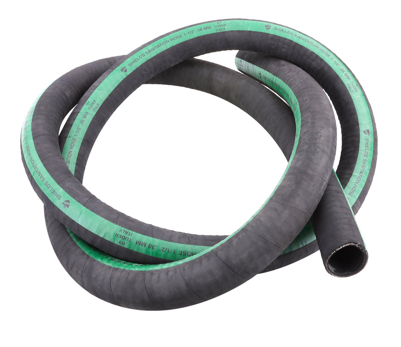 Shields 101 Series Sanitation Hose 1-1/2" I.D. - Heavy Duty, Odor-Resistant, Sold by the Foot