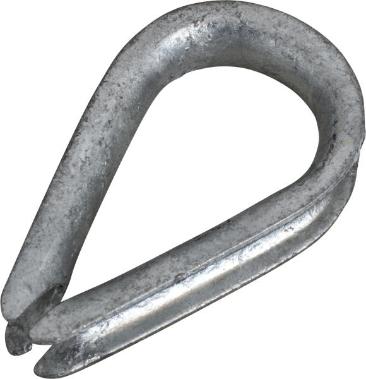 Sea-Dog Galvanized Wire Rope Thimble - 7/8" (172022)