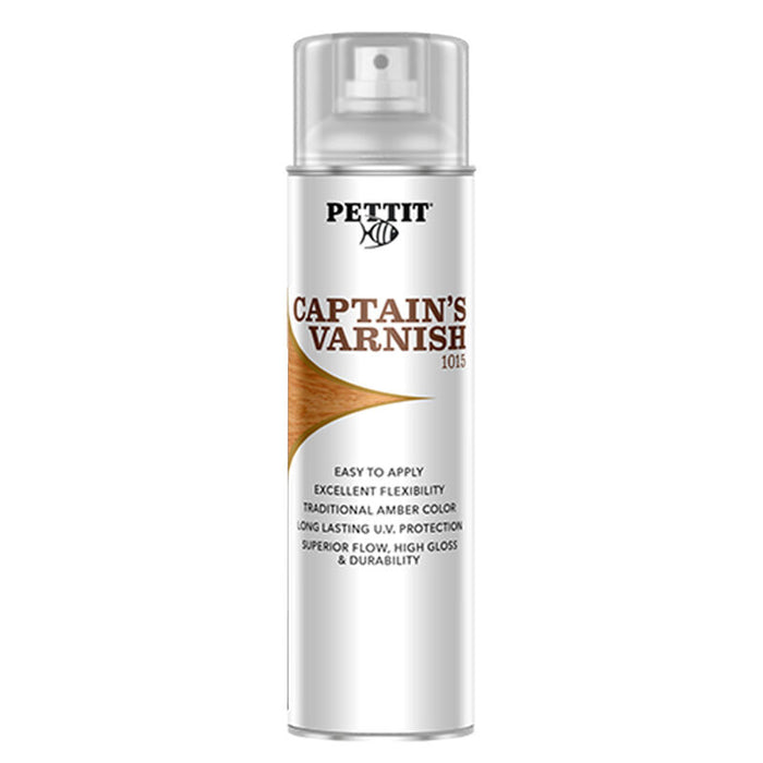 Pettit Paint 1015 Captain's Varnish Amber Aerosol