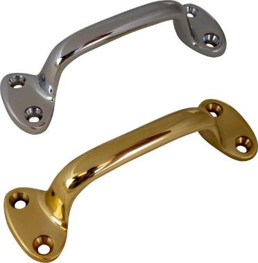 Sea-Dog Lift Handle Chrome Brass 1-7/8" X 6"