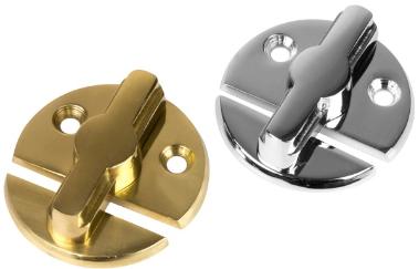 Sea-Dog Chrome Plate/Brass Door Button (222360-1)