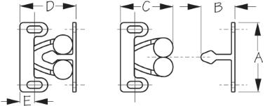 Sea-Dog Nylon Door Catch