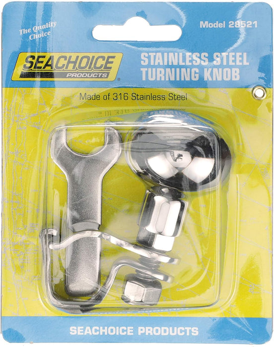 Seachoice 28521 Turning Knob S/S Medium