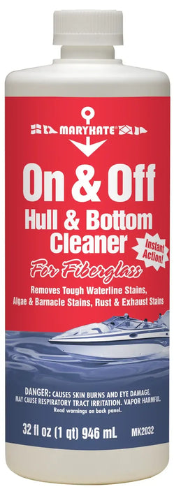 Marykate On & Off Hull Cleaner Liquid - 32 Ounce Bottle