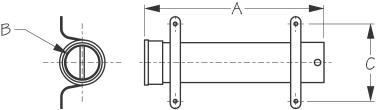 Sea-Dog Stainless Steel Side Mount Rod Holder