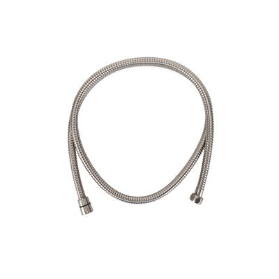 Camco Premium Marine Flexible Shower Hose, 60-Inch, Brushed Nickel