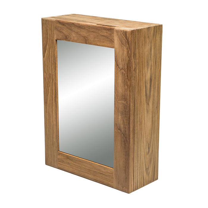 Whitecap 62354 Teak Medicine Chest with Mirror