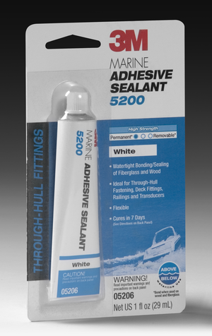 3M 5200 Adhesive Sealant Fast Cure White - Tube