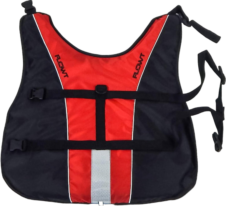 Flowt Pet/Dog Life Vest Red Paws