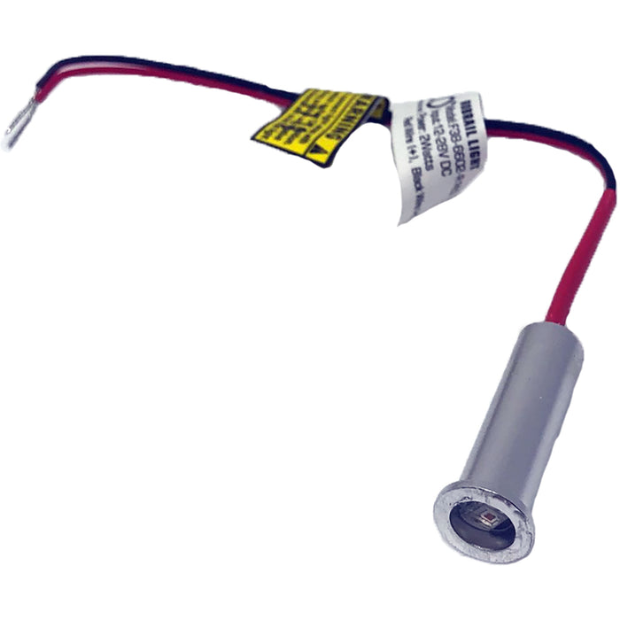 Luces LED de repuesto para riel F/Rub de color rojo Taco F38-6602-1, F38-6602-2, F38-6800D y F38-6810B