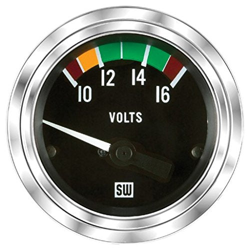 Stewart Warner Volt Meter 10-16 Volts