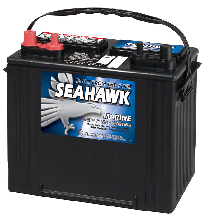 SeaHawk Dual Purpose Battery, 12 Volt Marine/RV - Deep Cycle