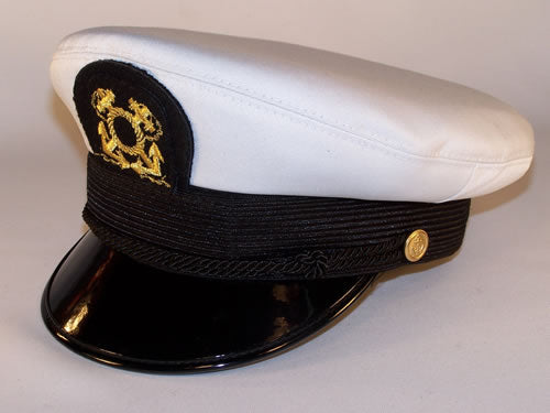 Midway Yachting Dress Cap White