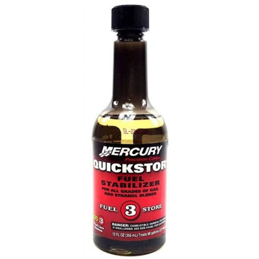 Mercury Quickstore Fuel Stabilizer-12 oz. 92-8M0047932