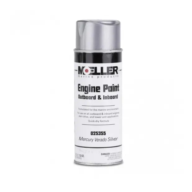 Moeller 25355 Mercury Verado Silver Paint