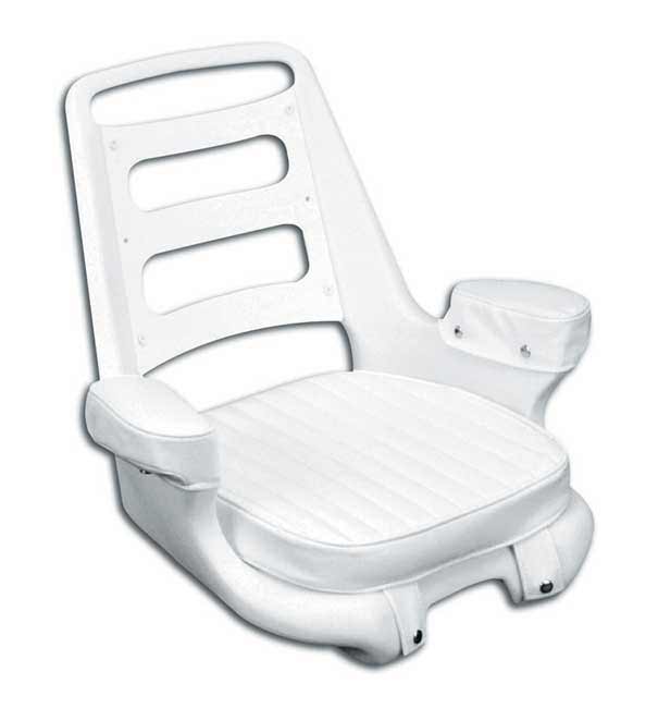 Moeller ST2090-HD Helm Seat with Ladder Back Xtra Padded Armrests,Mounting Plate