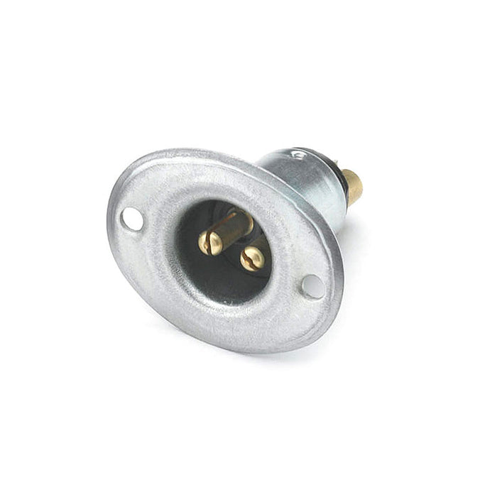 Flush Mount Socket - Nickel Plated Brass