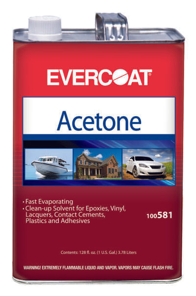 Fiberglass Evercoat Acetone