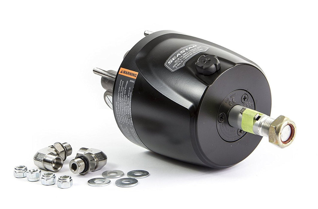 SeaStar HH5272-4 Front Mount 2.4 Hydraulic Marine Helm Pump - Smooth, Efficient Steering for Up to 700 HP Combined