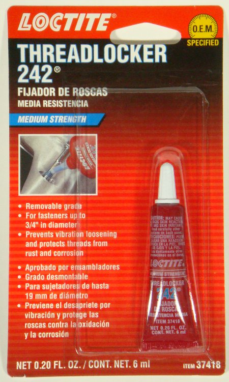 FIJADORES DE ROSCA LOCTITE Dimension 242 6ML