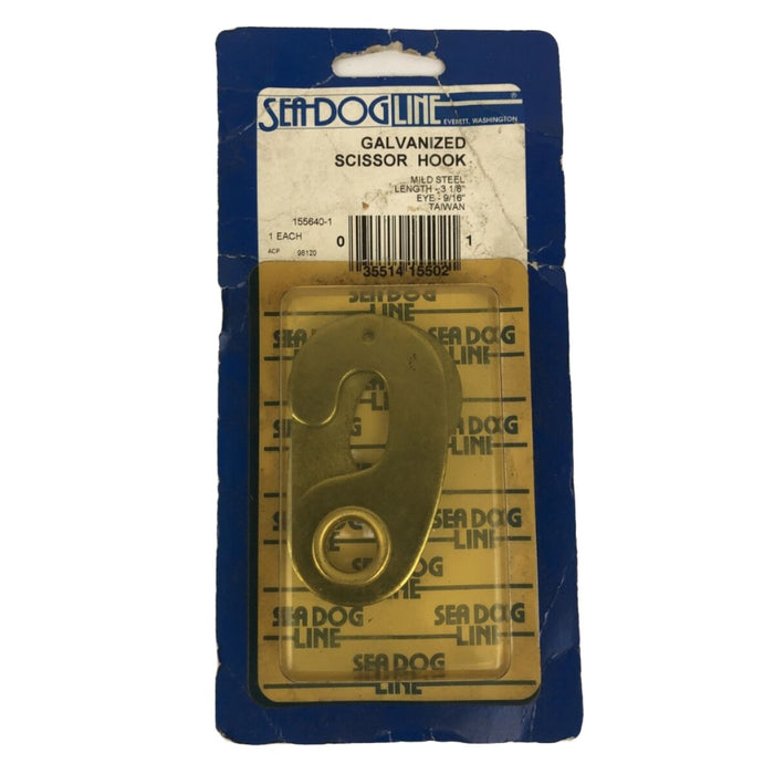 Sea-Dog Galvanized Scissor Hook 3-1/8 L 9/16" Eye