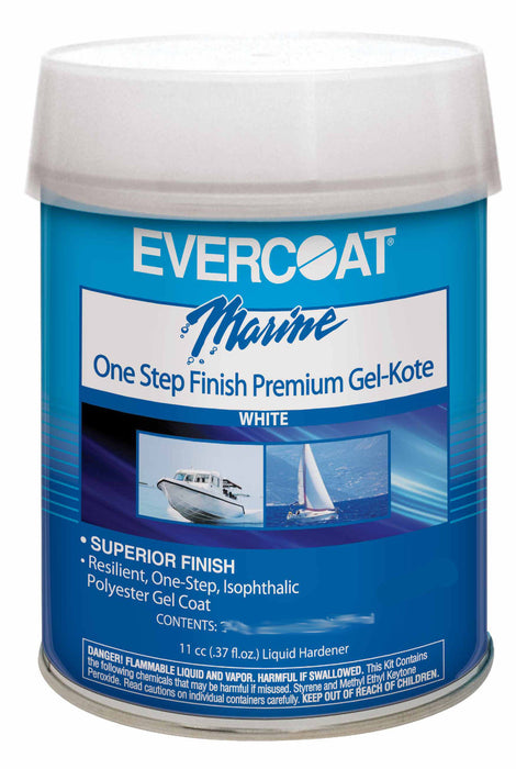 Fiberglass Evercoat One-step GelKote Finish - White