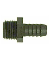 Midland Tuyau Barb Tuyau Adaptateur Plastique - Noir