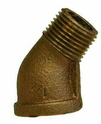 Midland Street Elbow 45 Degree Bronze - 1-1/2"