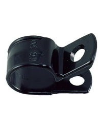 Perko Line Support Clips Black Plastic 3/16"